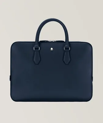 Sartorial Calfskin Leather Briefcase