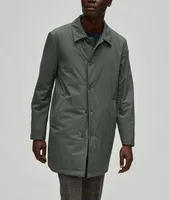 Water-Resistant Technical Raincoat