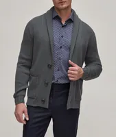 Extra Fine Merino Wool Cardigan