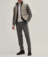 Slim-Fit Checked Stretch-Wool Sport Jacket