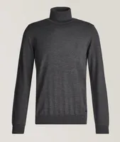 Virgin Wool Knitted Turtleneck