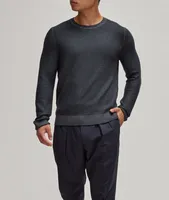 Diamond Weave Merino Wool Sweater