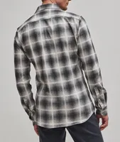 Checked Pattern Cotton Overshirt