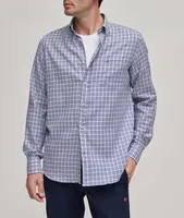 J-Fit Miniature Checkered Pattern Cotton Sport Shirt