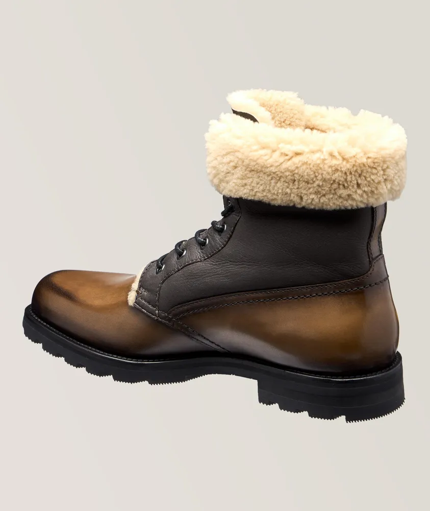 Ultima Shearling & Leather Boots