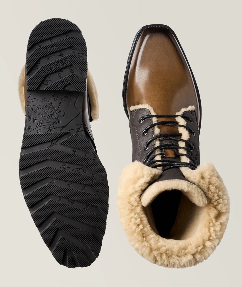 Ultima Shearling & Leather Boots