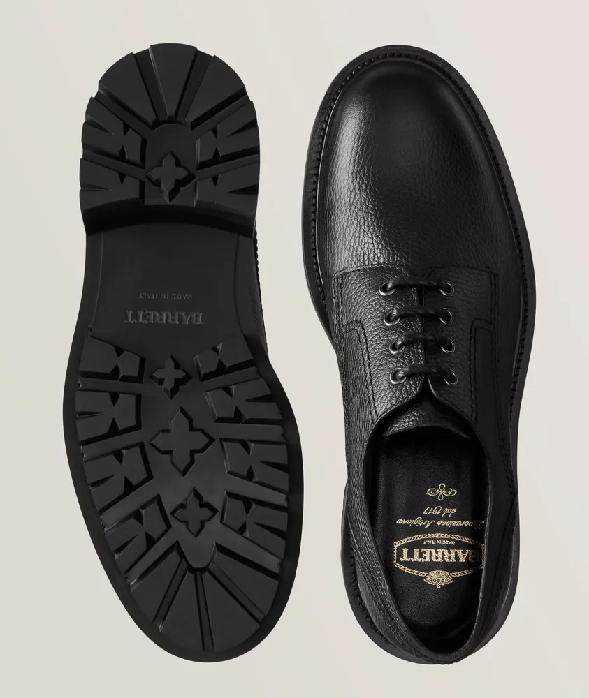 Grained Leather Derbies