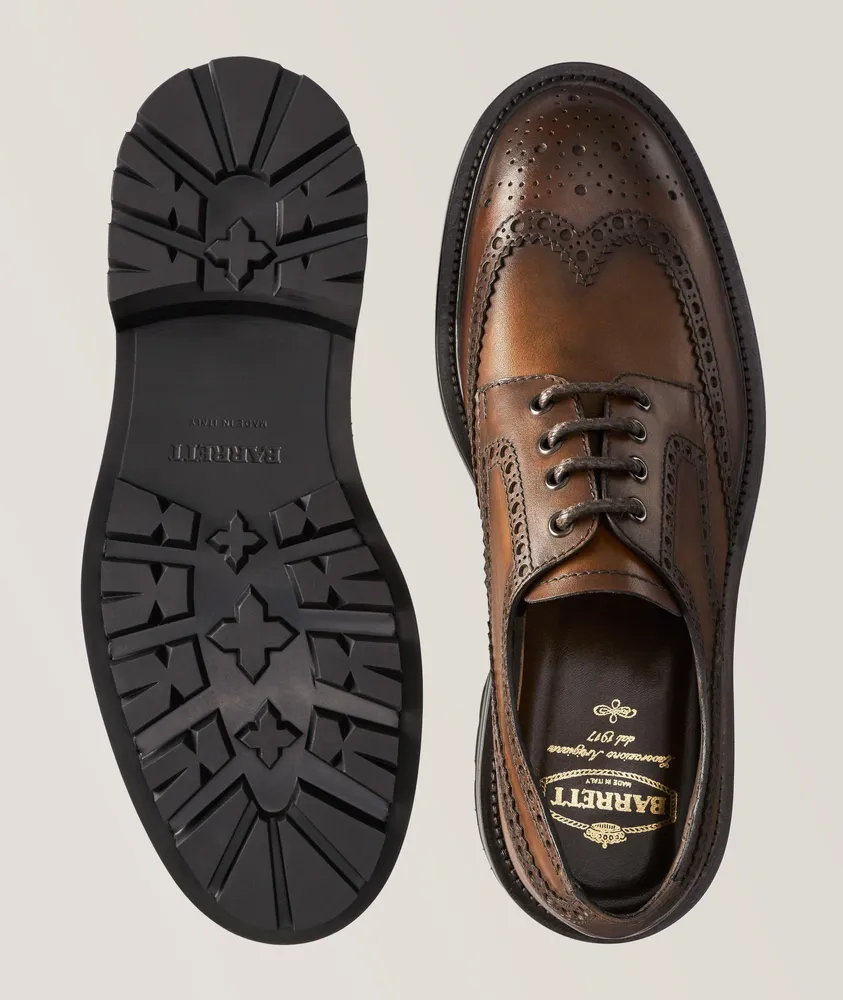 Burnished Leather Brogues