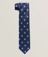 Geometric Silk Tie 