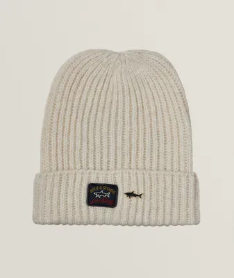 The Fisherman Collection Ribbed Virgin Wool-Blend Beanie