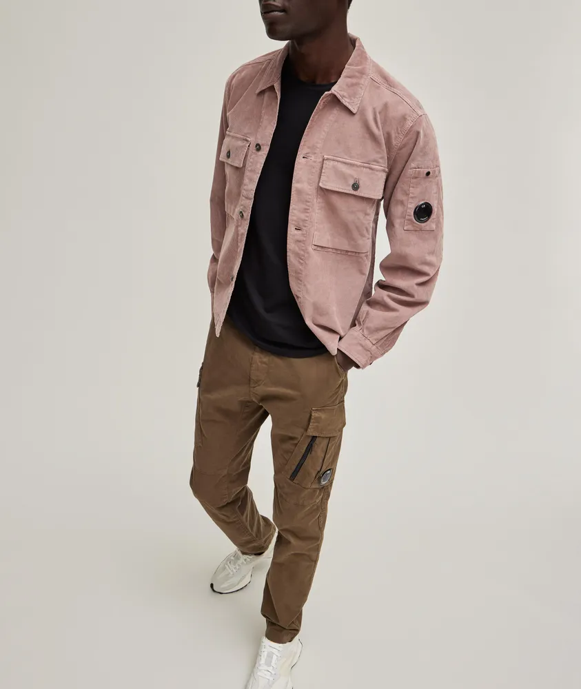 Corduroy Cotton-Blend Overshirt