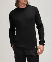 Virgin Wool-Blend Crewneck Sweater