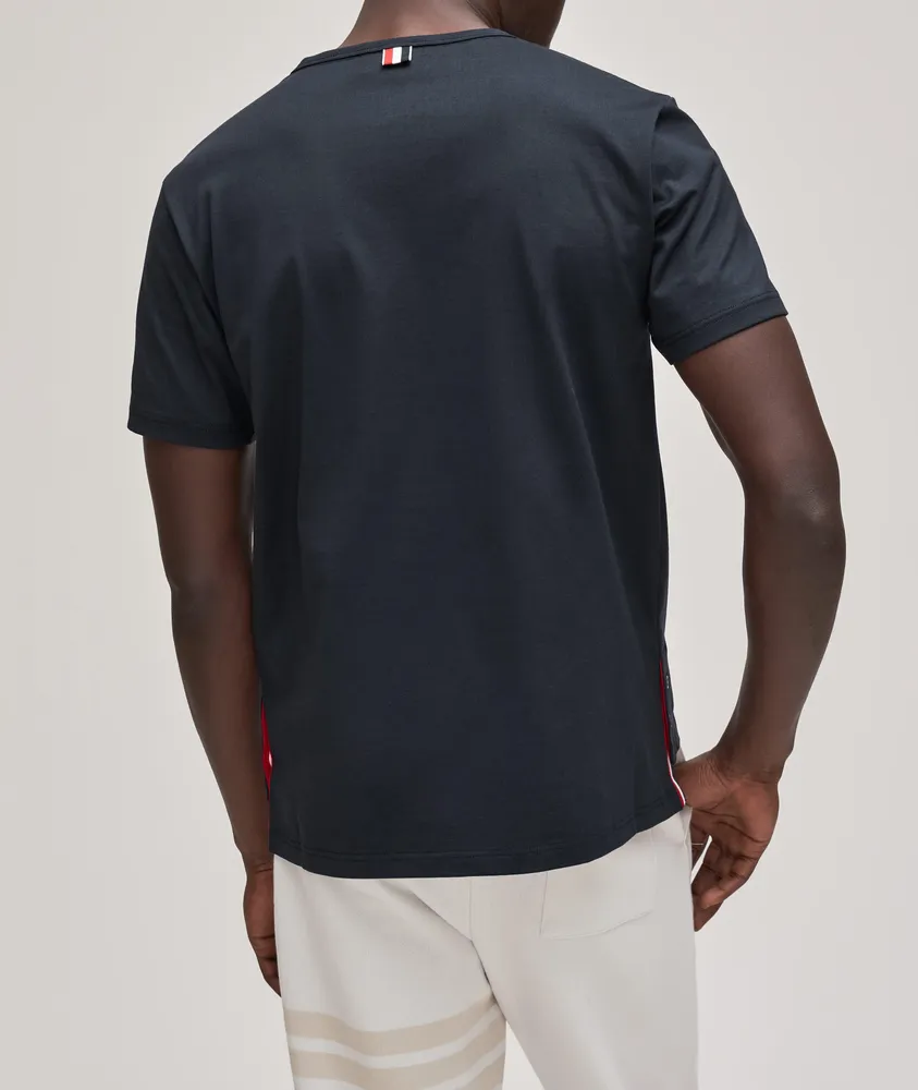 Patch Pocket Jersey Cotton T-Shirt