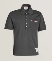 Mercerized Piqué Cotton Polo