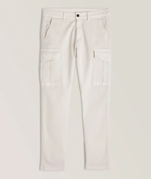 Eleventy Stretch-Cotton Cargo Pants