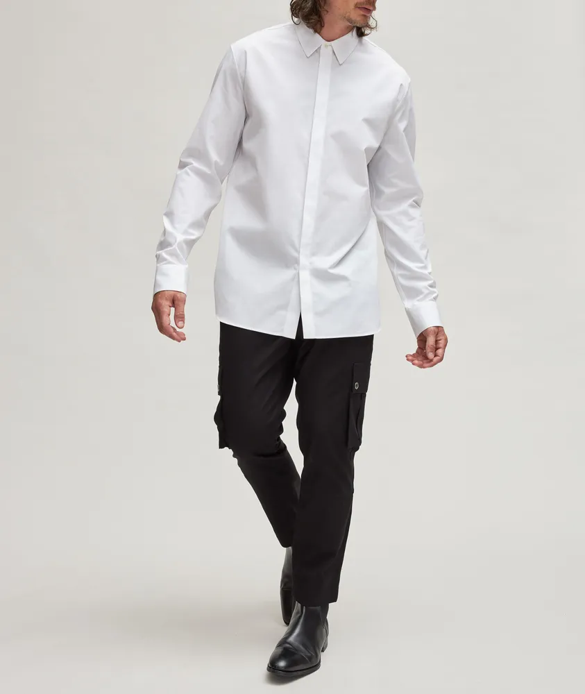 Relaxed-Fit Cotton Sport Shirt