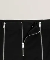 Wide Leg Panel Detail Pants