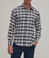 Platinum Collection Plaid Cotton Flannel Shirt