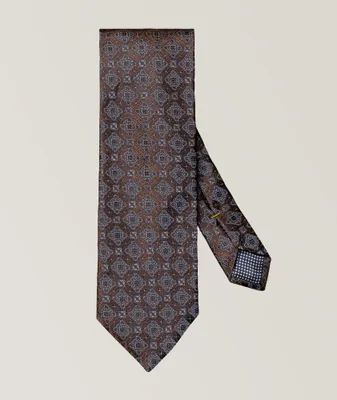 Medallion Silk Tie