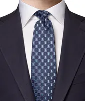 Geometric Silk Tie