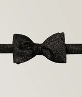 Shimmering Silk Bow Tie
