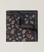 Paisley Silk Pocket Square