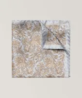 Paisley Silk Pocket Square