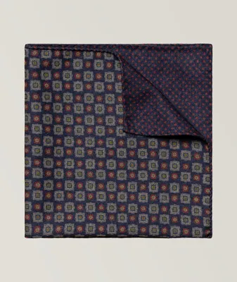 Double Sided Wool Pocket Square