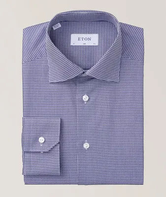 Slim Fit Textured Dress Shirt