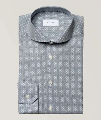 Slim Fit Geometric Shirt