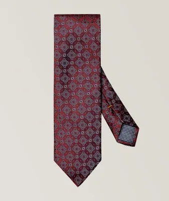 Geometric Silk Tie