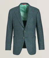 Domenico Checkered Cashmere Sport Jacket