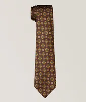 Medallion Silk Tie