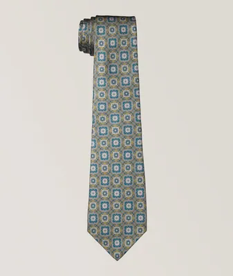 Medallion Silk Tie