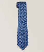 Medallion Silk Tie