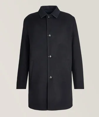 Reversible Cashmere Raincoat