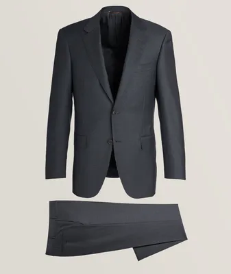 Micro Check Wool Suit