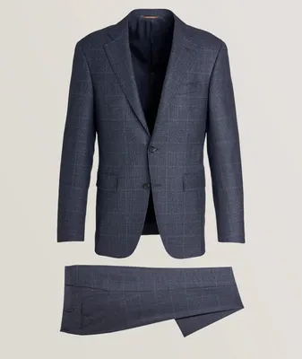Kei Glen Check Natural Comfort Wool Suit