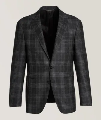 Kei Checkered Wool Sport Jacket