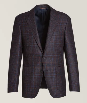 Kei Checkered Wool Sport Jacket