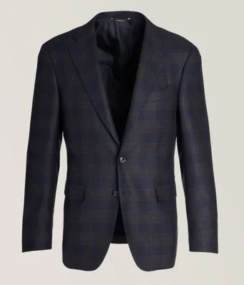 Checkered Cashmere Sport Jacket