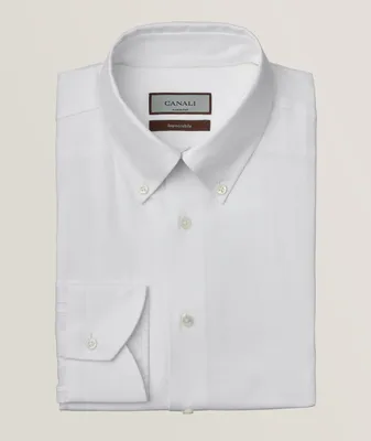 Contemporary-Fit Impeccable Button-Down Collar Dress Shirt