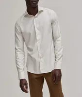 Slim-Fit Cotton Dress Shirt