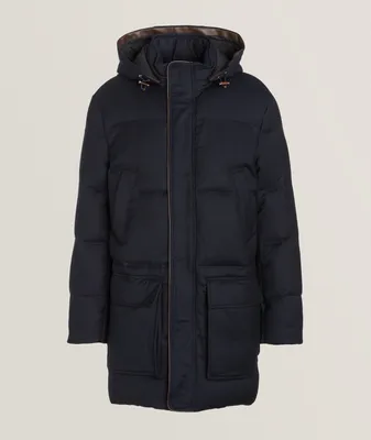 Impeccabile Washable Wool Quilted Jacket