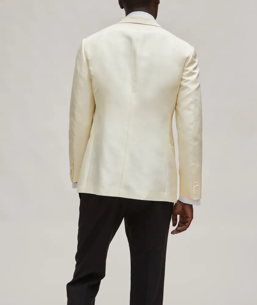 Kent Shantung Silk Cocktail Jacket