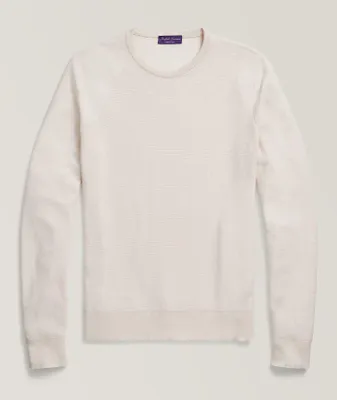 Silk-Cashmere Blend Sweater