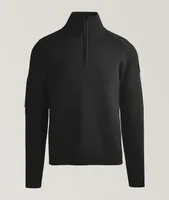 Stormont Merino Wool Half-Zip Sweater