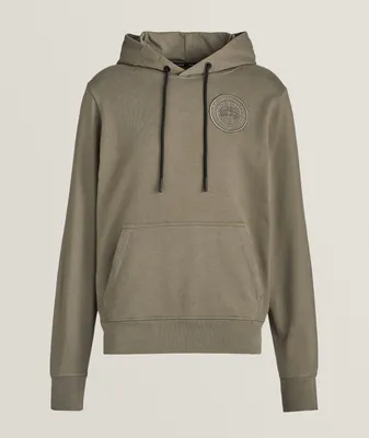 Huron Embroidered Logo Hooded Sweater