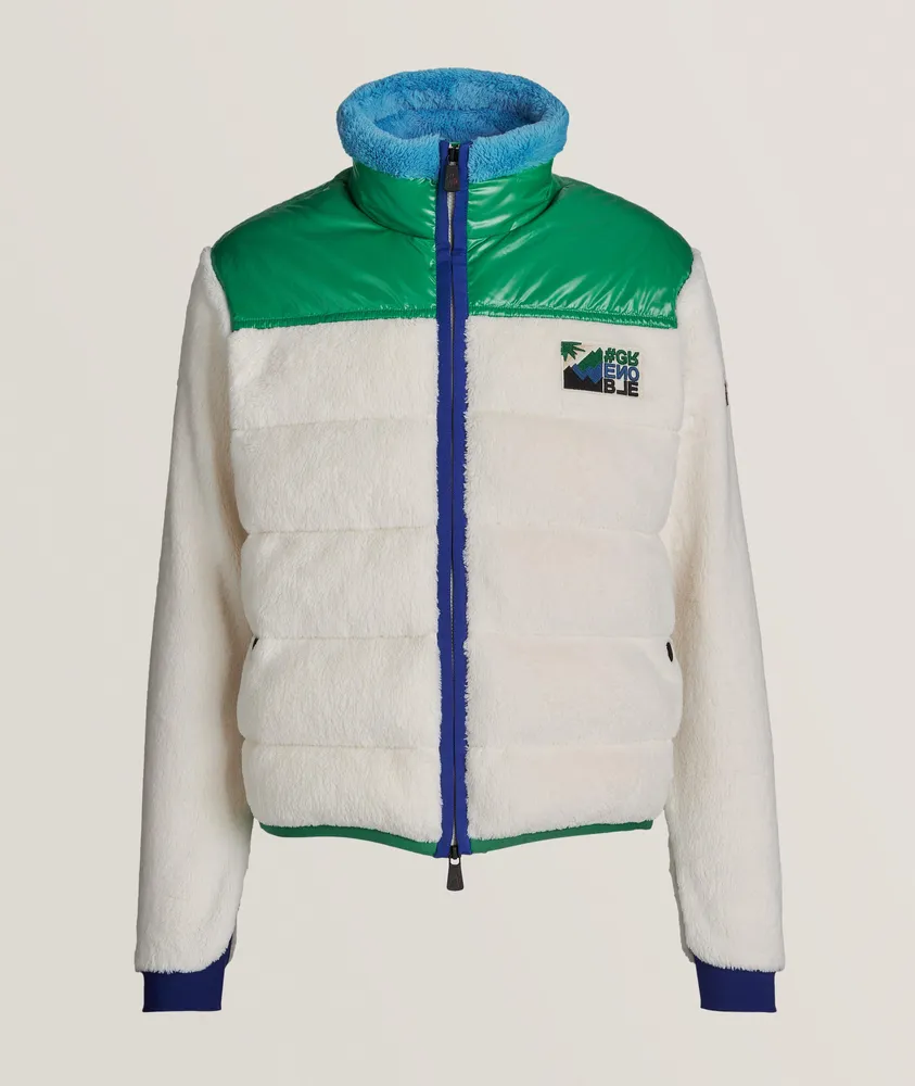 Grenoble Colour Block Fleece Down-Filled Ski Sweater