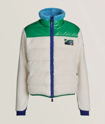 Grenoble Colour Block Fleece Down-Filled Ski Sweater